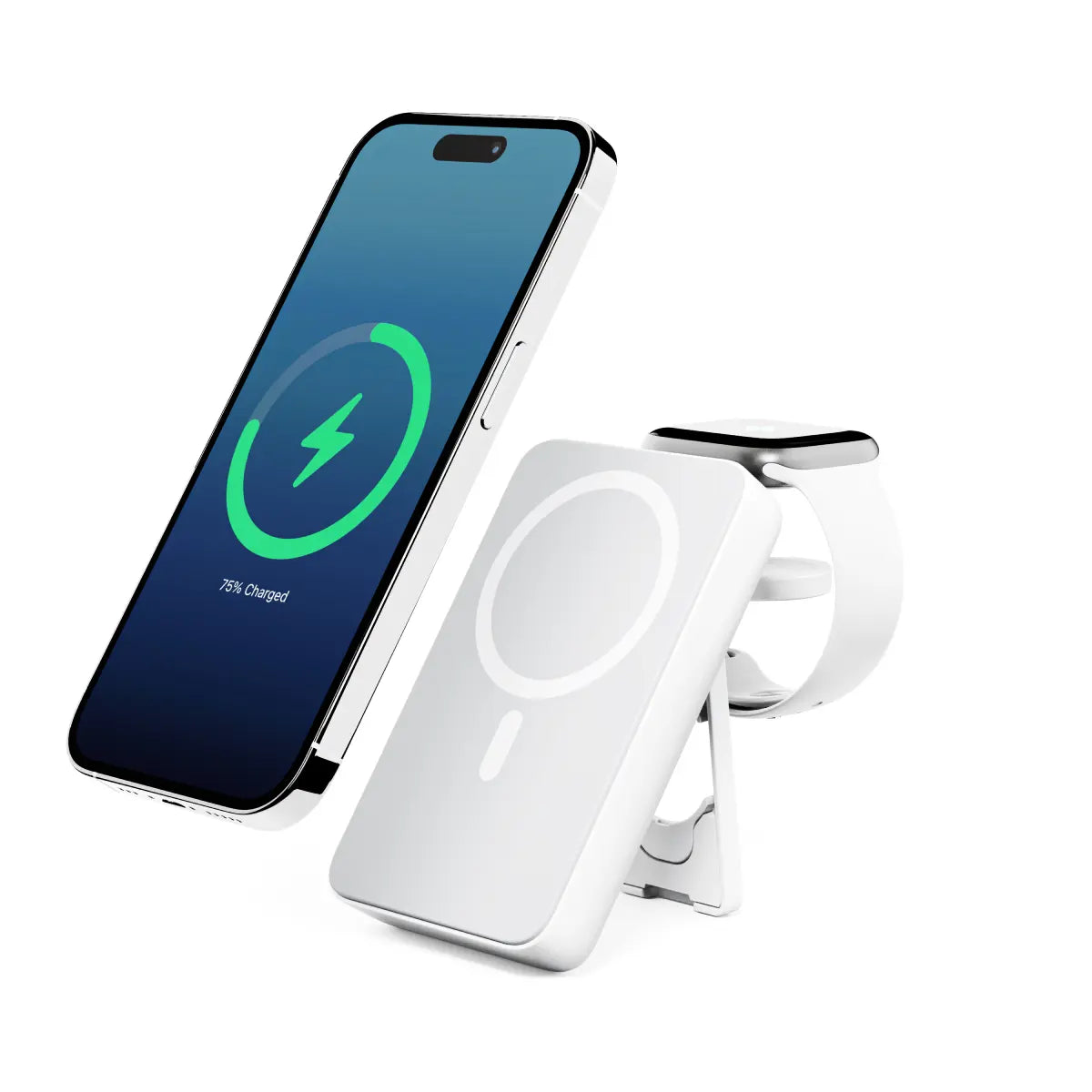 A large marketing image providing additional information about the product ALOGIC Lift 4-in-1 MagSafe Compatible Wireless Charging 10,000mAh Power Bank - Additional alt info not provided